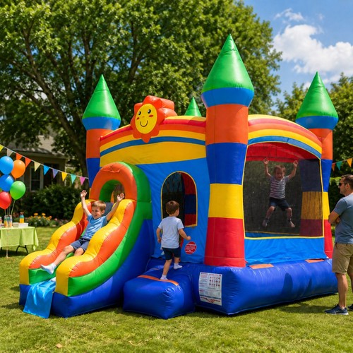 Inflatable bounce house - bounce,