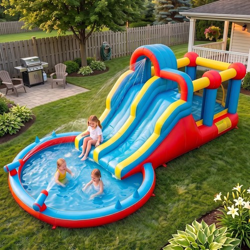 8in1 inflatable double water - inflatable,