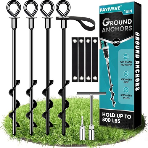 Trampoline anchors stakes - anchors,