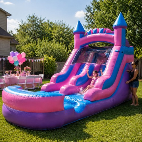 Inflatable water slide - inflatable,