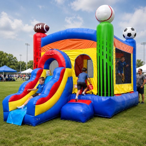 Inflatable bounce house - bounce,