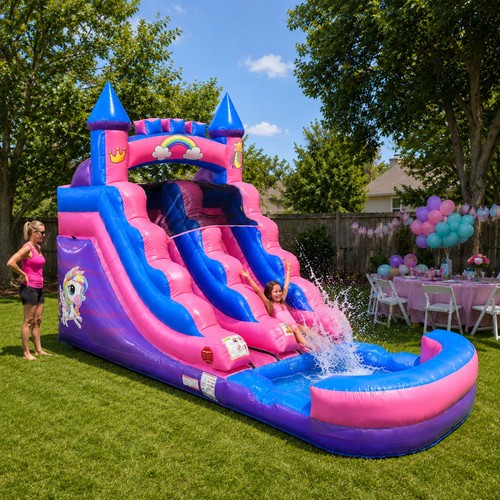 Inflatable water slide - inflatable,