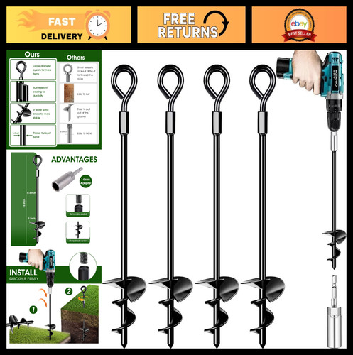 Heavy duty ground anchors - duty, for