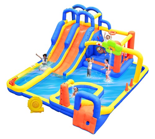 Inflatable water slides park - inflatable,