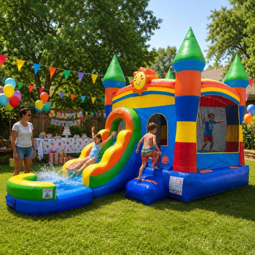 Inflatable bounce house - bounce,